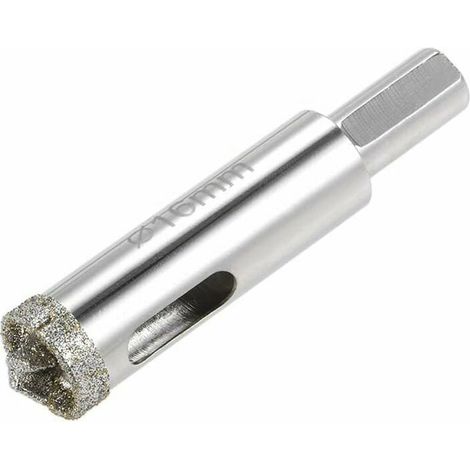 Foret Diamant Pour Scie Cloche - 16 mm - Pour Verre Céramique Porcelaine Carrelage - Avec Foret De Positionnement Central - 1 Pièce (1/3)