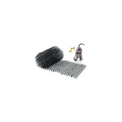 Tapis Anti-Chat avec Pointes,200 x 30 cm Tapis Anti-Chat d'Epine Grille de Jardin Anti Chiens, Chats Animaux de Compagnie