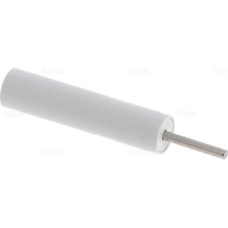 Amortisseur seul pour charnière 190521 – Longueur 58mm – Diamètre 10mm – Charge maximale 100kg – Vendu à l'unité – Huwil (1/3)
