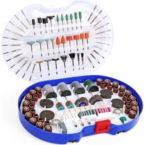 276PC outil rotatif accessoires pour Dremel Mini jeu de forets outils abrasifs meulage ponçage polissage outils de coupe Kits (1/5)