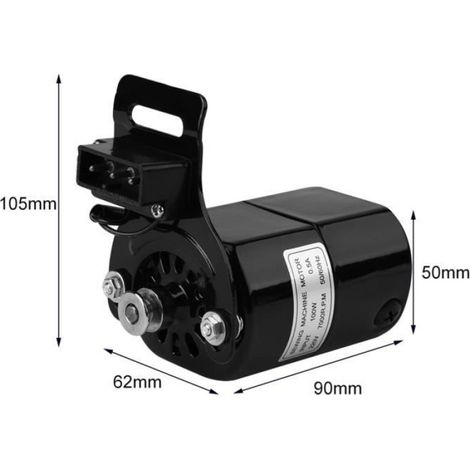 Moteur de machine à coudre, Moteur électrique pour machine à coudre de ménage 220V 100W, Moteur de machine à coudre domestique, (1/4)