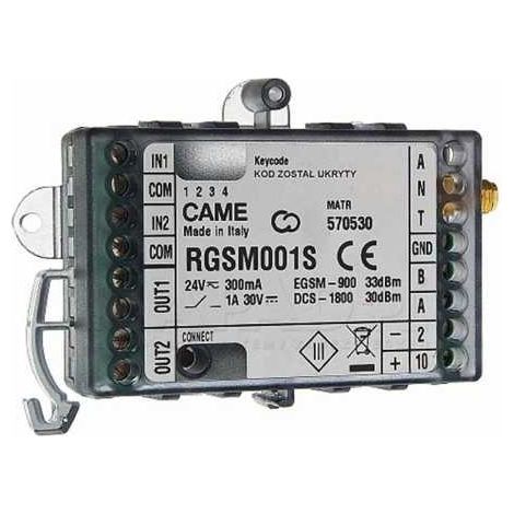 Module gateway GSM autonome pour gestion à distance d'automatismes – Compatible avec systèmes CAME – RGSM001S