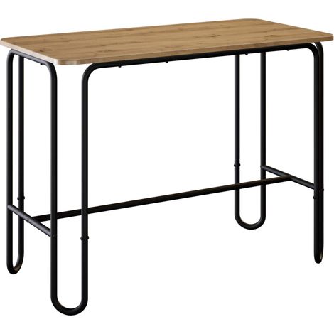 Dining Table 100 x 50 x 75 cm Engineered Wood Artisan Oak vidaXL (1/5)