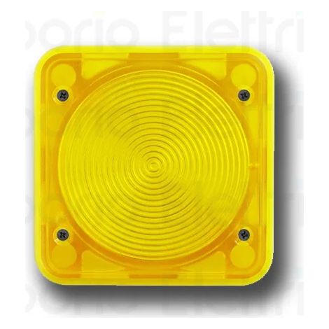 nologo clignotant à led 24V et 230V + couvercle jaune look-230 y