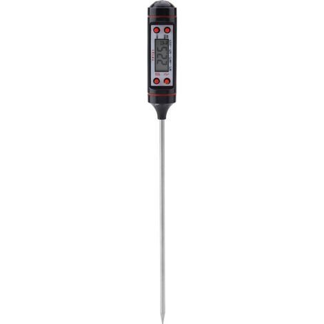Thermomètre à viande, sonde de cuisson du lait alimentaire en acier inoxydable, pour accessoires de cuisine, ustensiles (1/5)