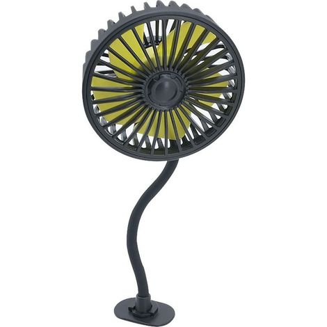 Ventilateur D'appui-tête Siège Arrière Voiture Avec Port USB Clip (1/5)