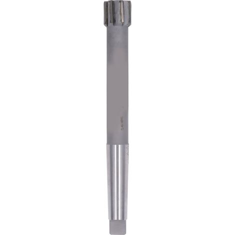 Alésoir carbure 8 cannelures, queue conique 40mm pour tour, outil de perçage et alésage métal. (1/5)