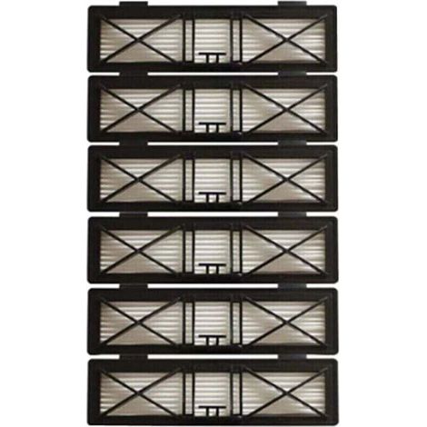 Lot de 6 filtres HEPA pour Neato Botvac D7 D3 D4 D5 D6 D70 D75 D80 D85 pour filtres Neato Botvac 75e 80 85 pièces--