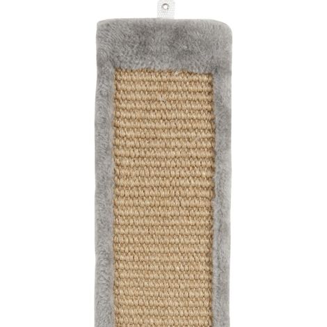 Griffoir mural gris 12 x 56 cm, pour chat - zolux (1/3)