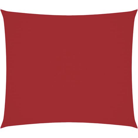 Maison Exclusive - Voile de parasol tissu oxford rectangulaire 2,5x3 m rouge (1/5)