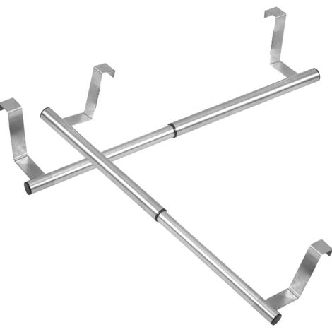 Stainless Steel Wall Mounted Towel Rack Bathroom Towel