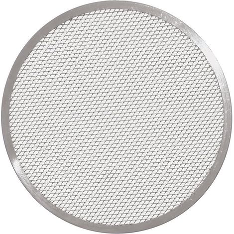 1 Grille de cuisson, Aluminium, 28cm, Anti-flamme, Pour pizza et pain, Usage professionnel et domestique