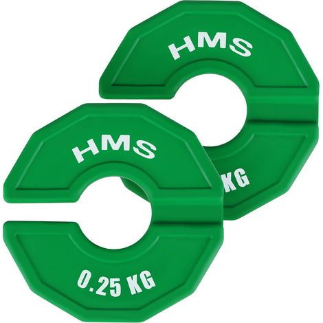 Hantelscheiben für Krafttraining, 0,25 kg, 2er-Set