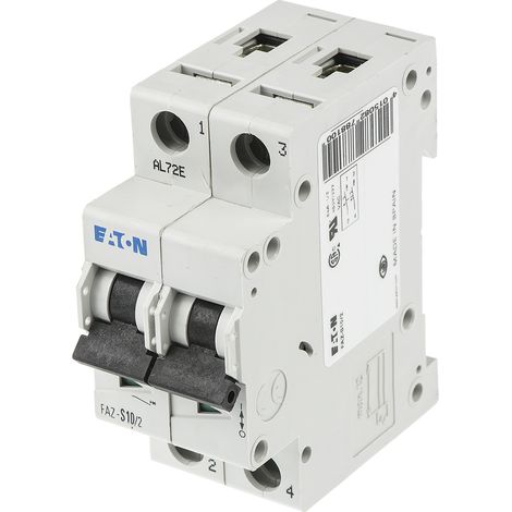 Disjoncteur FAZ 2P 10A 10kA (IEC/EN 60947 2) cbe S 000278810 EATON FAZ S10/2