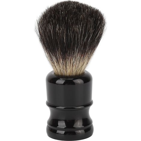 Manche homme brosse à raser douce portable résidu élimination poignée confortable pain rasage outil salon (1/5)