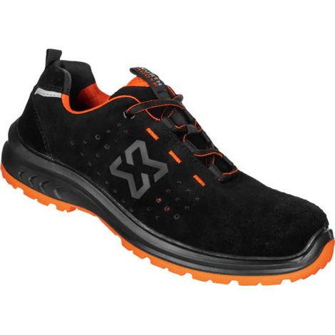 Neri Safety Wave Chaussure de Sécurité Basse S1P SRC Noir/Orange Taille 41