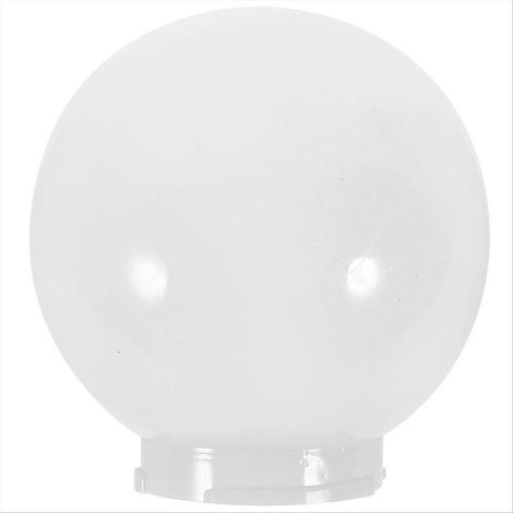 Abat-jour en acrylique de 25 cm, globe, pour lampe suspendue ou applique murale. (1/5)