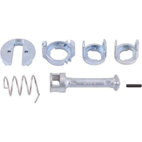 Front door lock repair kit for BMW E46 3 series 1998-2005 – 7 metal parts – Quick and easy installation (1/5)
