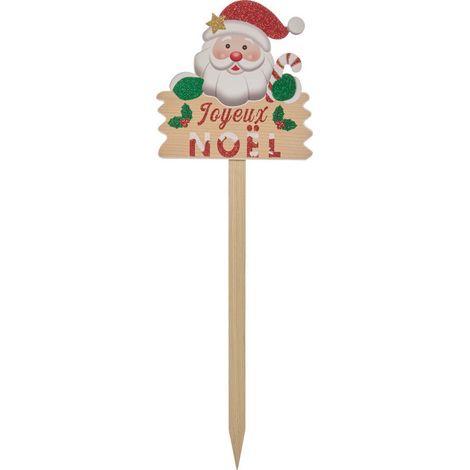 Weihnachtsmann-Schild, H. 70 cm - (1/5)