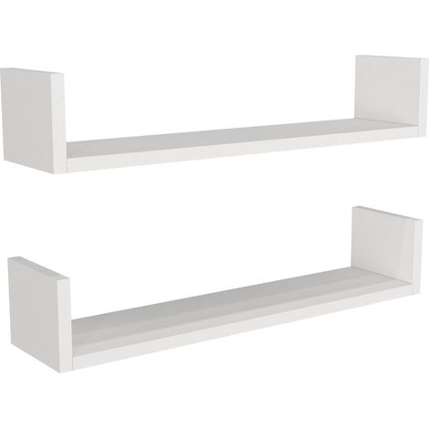 Estante de pared, estante de almacenamiento Shelf Blanco (1/5)