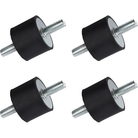 Pompe Compresseur d'Air Silentbloc Anti-Vibrations M10 40x30mm Amortisseur en Caoutchouc (1/5)