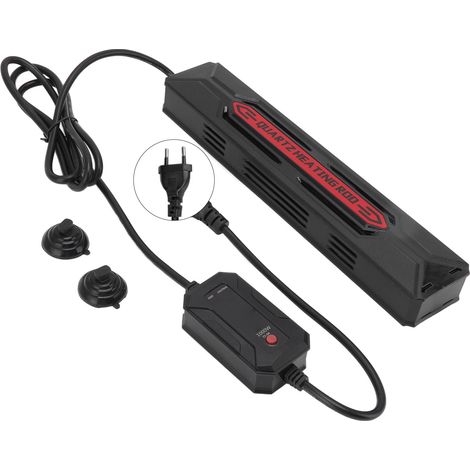 Chauffage à Quartz pour Aquarium, 1000W, 220V, température constante, économie d'énergie, tige chauffante pour Aquarium, avec contrôleur LED, prise ue (1/5)