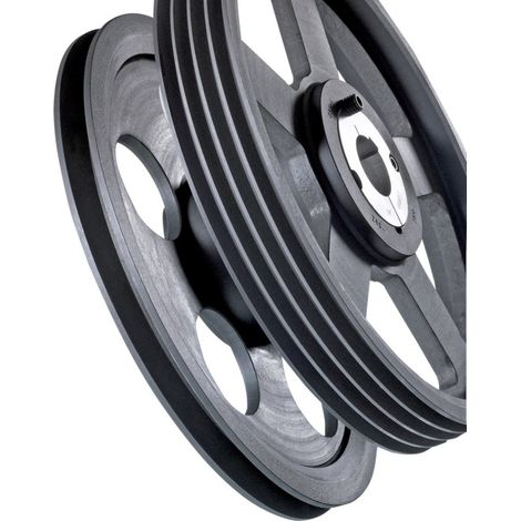 Keilriemenscheibe 5 Rillen B oder SPB Durchmesser 219 mm für Taperlockbuchse 3020 UNIVERSAL 212B5TL (1/2)