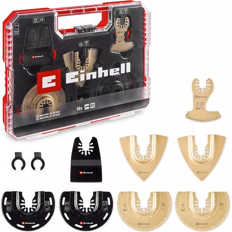Herramienta multifuncional Einhell XLPlus 10 piezas acero