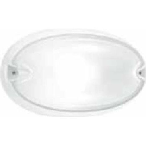 Plafoniera chip ovale 25 colore bianco 21w 005700