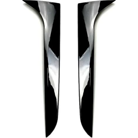 Spoiler lateral para la luneta trasera del Audi A4 B8 Allroad Avant (modelos 2009-2016), acabado en negro brillante.