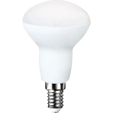 Ampoule LED semi-ampoule blanche 6W E14 3000K