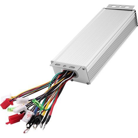 ContrôLeur Sans Brosse de 48V 60V 64V 72V 1200W 1500W 18 Tubes/ContrôLeur D'Ebike/ContrôLeur de Moteur pour VéLo éLectrique/Scooter (1/2)