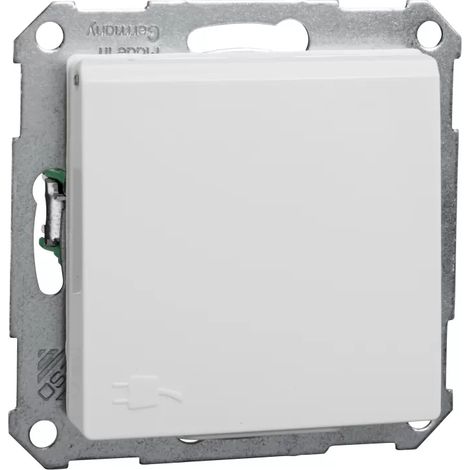 Elso Steckdoseneinsatz rws m.Klappdeckel 265034 (1/2)
