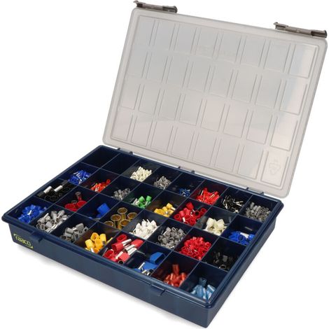 Boîte ofplastique withassortment ofinsulated tips 3,800 pcs. (1/3)