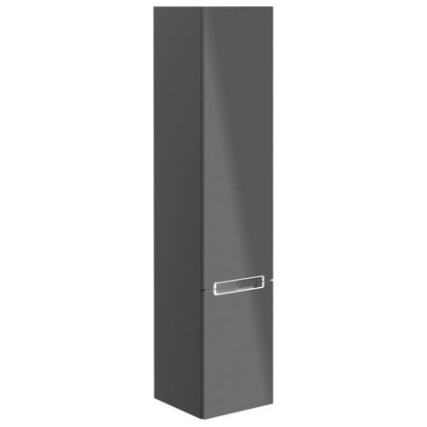 Villeroy & Boch Armoire haute Subway 2.0 A710, 2 portes, arrêt à droite, Coloris: Bois blanc, manche : chromé brillant - A71010E8