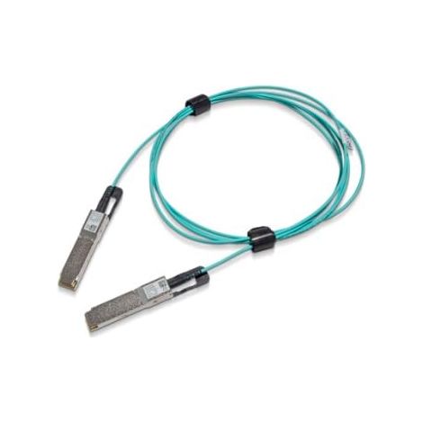 Opt Cable 200Gb/s VPI IB HDR+200GbE 20m NVIDIA - Câble d'attache direct 200GBase-AOC - QSFP56 pour QSFP56 - 20 m - fibre optique - Active Optical Cable (AOC)