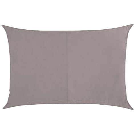 Vela rettangolare in poliestere Anori 4x3m - Taupe - Hespéride (1/5)