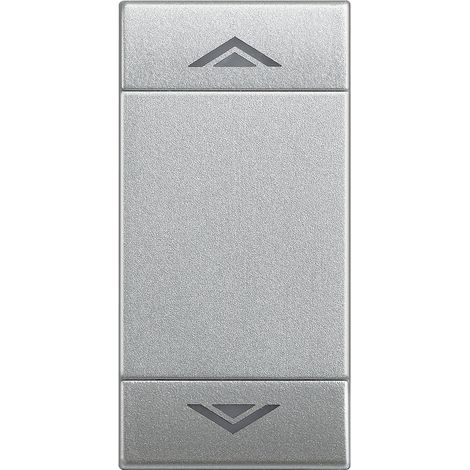 Manette Livinglight MyHOME BUS symbole montée/descente 1 module tech BTICINO NT4911AHN