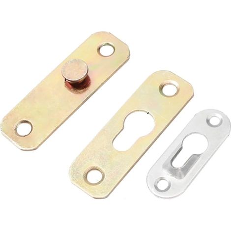 30 Metal Keyhole Hooks 45mm for Picture Frames 30 Keyhole Hooks(B) (1/5)
