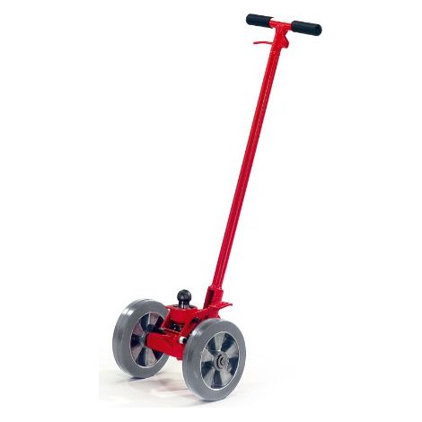 Rollcart Heberoller mit Ausklingzug 1000kg Tragkraft Vollgummi