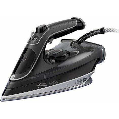 Braun Plancha de Vapor TexStyle 5 SI5188BK. 2.800 W. Apagado Automático. Punta de Precisión. Potentes opciones de vapor
