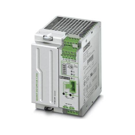 Onduleur (ASI) industriel - Installation (rail DIN) Phoenix Contact QUINT-UPS/ 24DC/ 24DC/ 5/1.3AH S92003