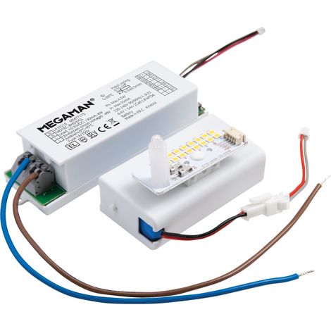 MEGAMAN Notstrommodul MM77175 mit Akkubatterie 3 Stunden Leuchtdauer