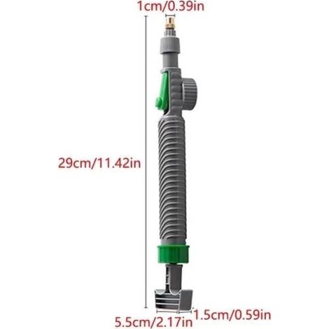 Hochdruck-Luftpumpe, Handsprüher, tragbare Trinkflasche, Sprühkopf, Gartenbewässerungsgerät (1/4)