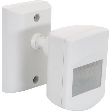 Bewegungssensor PIR 120º Oberfläche IP65 Weiß