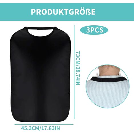 Loupe JeiibrZui avec chaînette - Loupe de lecture grossissante x3 - Loupe de poche portable - Lunettes à verres en verre pour femmes - Idéale pour la (1/5)