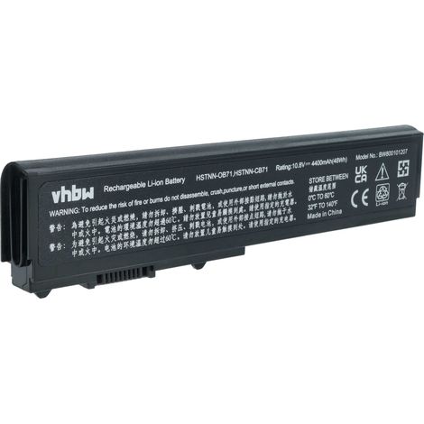 vhbw Akku kompatibel mit HP Pavilion dv3505ea, dv3505tx, dv3503tx, dv3504tx, dv3502tx, dv3505xx, dv3506la Notebook (4400 mAh, 10,8 V, Li-Ion) (1/5)