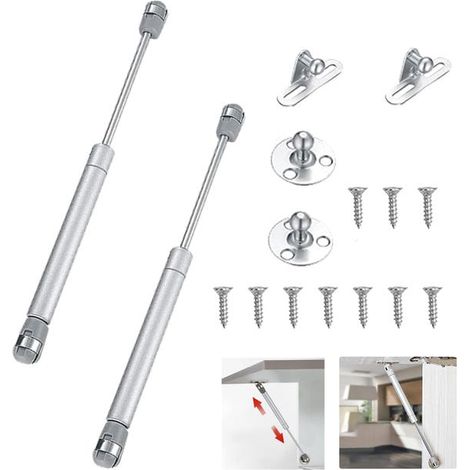 royaluxe - 2PCS vérins à gaz 120N verin meuble hydraulique ressort amortisseurs à gaz d'origine porte armoire de cuisine Bras pneumatique (1/4)