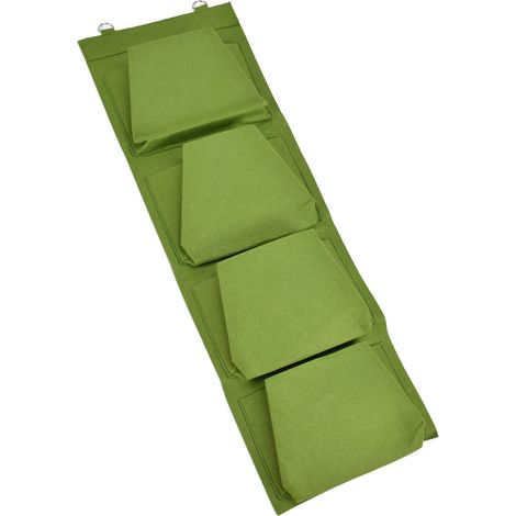 Borsa in feltro biodegradabile – pianta da appendere al muro – fioriera a sacchetto – giardino e cortile