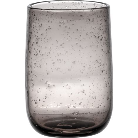Table Passion - Gobelet Perla bullé gris 25 cl (lot de 6)
